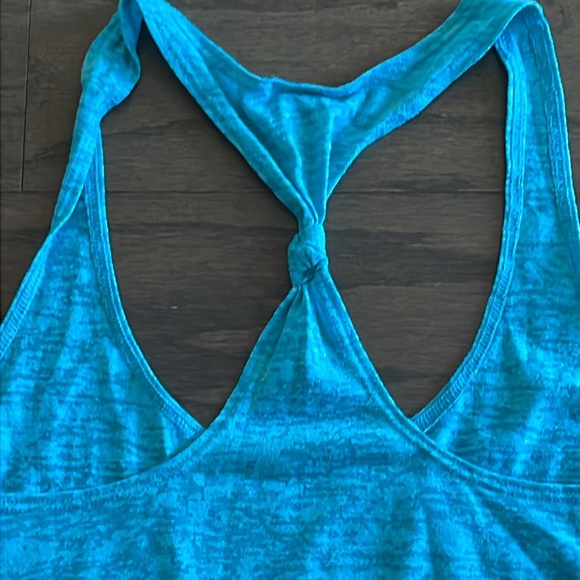 Under Armour Blue Racerback Tank - Size XS - Picture 5 of 5